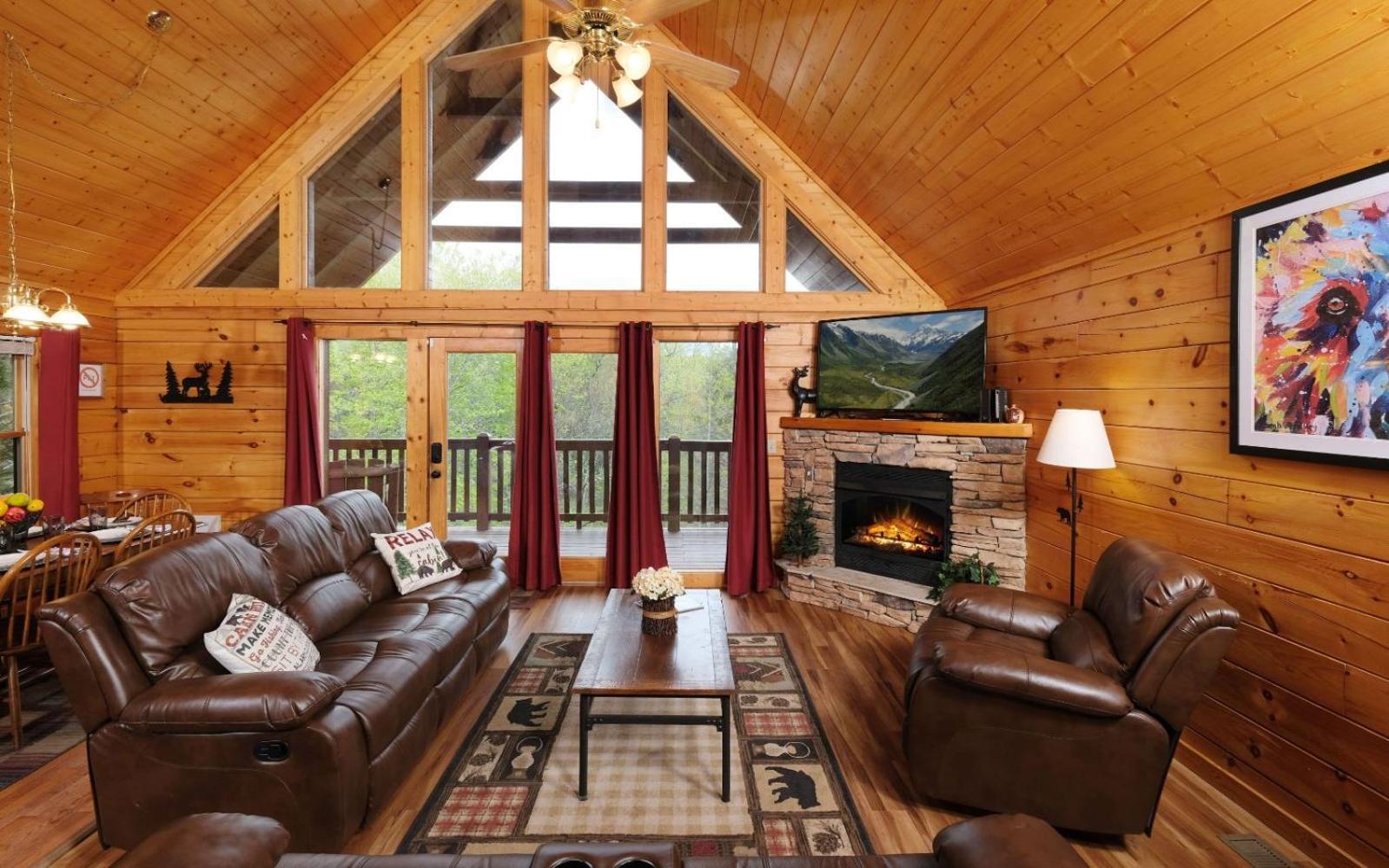 Siesta Ridge Villa Gatlinburg Bagian luar foto