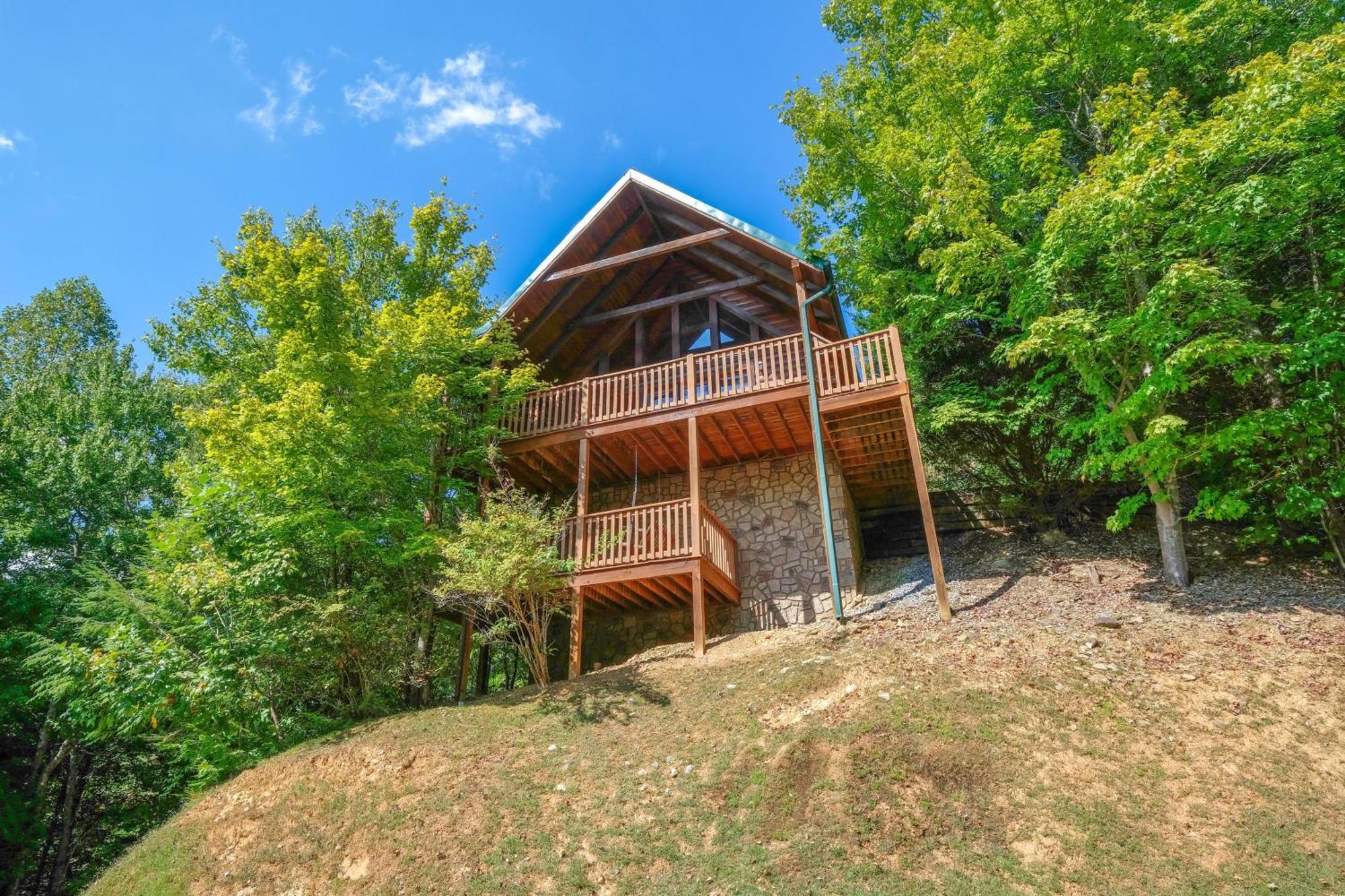 Siesta Ridge Villa Gatlinburg Bagian luar foto